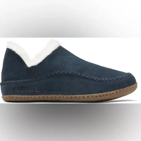 SOREL MEN'S MANAWAN II SLIPPER Navy Blue size 9 - Picture 1 of 9